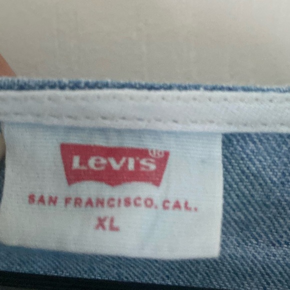 Levi’s blue Jean long sleeve top size-XL - Picture 7 of 7